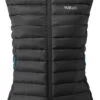 Rab Microlight Vest Women, Zwart