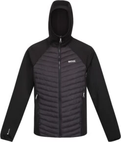 Regatta Andreson VII Hybride Jas Heren, Zwart