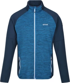 Regatta Hepley Full Zip Jacket Men, Blauw