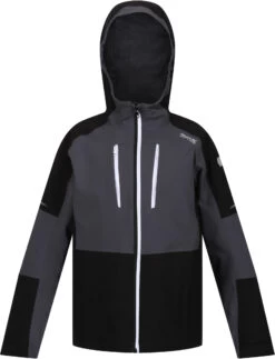 Regatta Highton IV Jacket Kids, Grijs/zwart