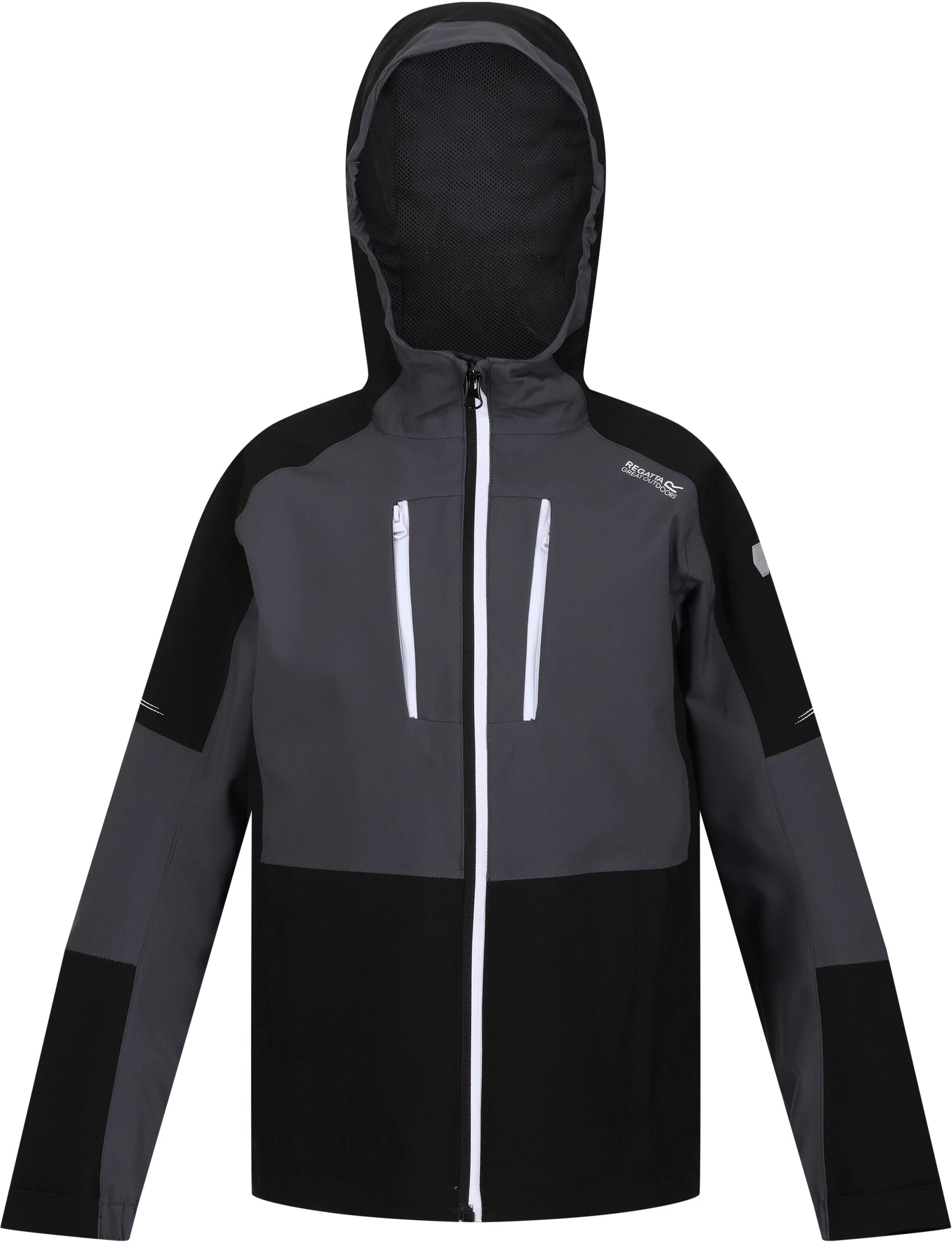 Regatta Highton IV Jacket Kids, Grijs/zwart 3 Regatta Highton IV Jacket Kids, Grijs/zwart
