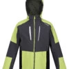 Regatta Highton IV Jacket Kids, Blauw/groen -Winter Mode Winkel regatta highton iv jacket kids seal grey green algea 1