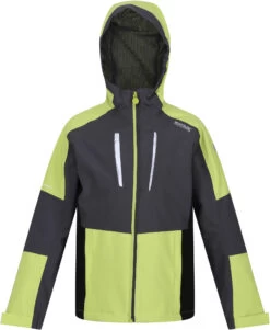 Regatta Highton IV Jacket Kids, Blauw/groen