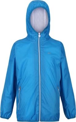 Regatta Lever II Waterdichte Shell Jas Kinderen, Blauw