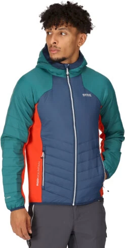 Regatta Trutton Jas Heren, Blauw/petrol