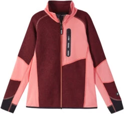 Reima Laskien Fleece Trui Jongeren, Rood/roze