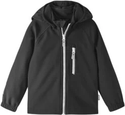Reima Vantti Softshell Jas Kinderen, Zwart