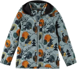 Reima Vantti Softshell Jas Kinderen, Grijs