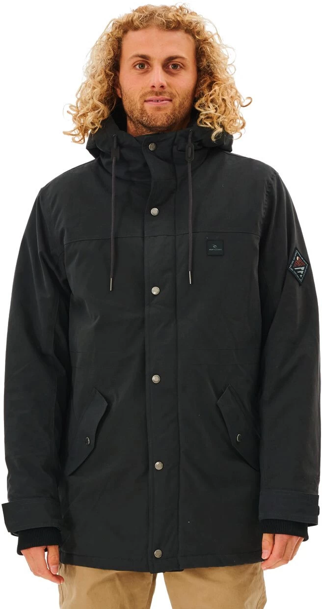 Rip Curl Anti Series Exit Jas Heren, Zwart 3 Rip Curl Anti Series Exit Jas Heren, Zwart