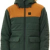 Rip Curl Anti Series Ridge Jas Heren, Groen/oranje -Winter Mode Winkel rip curl anti series ridge jacket men forest green 1