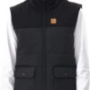 Rip Curl Anti Series Ridge Vest Heren, Grijs/zwart -Winter Mode Winkel rip curl anti series ridge vest men washed black 1