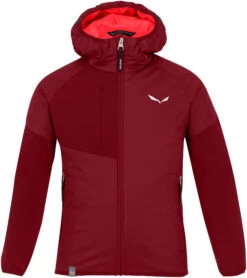 SALEWA Ortles Hybrid Tirol Wool Jas Kinderen, Rood