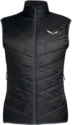 SALEWA Ortles Hybrid Tirol Wool Vest Heren, Zwart