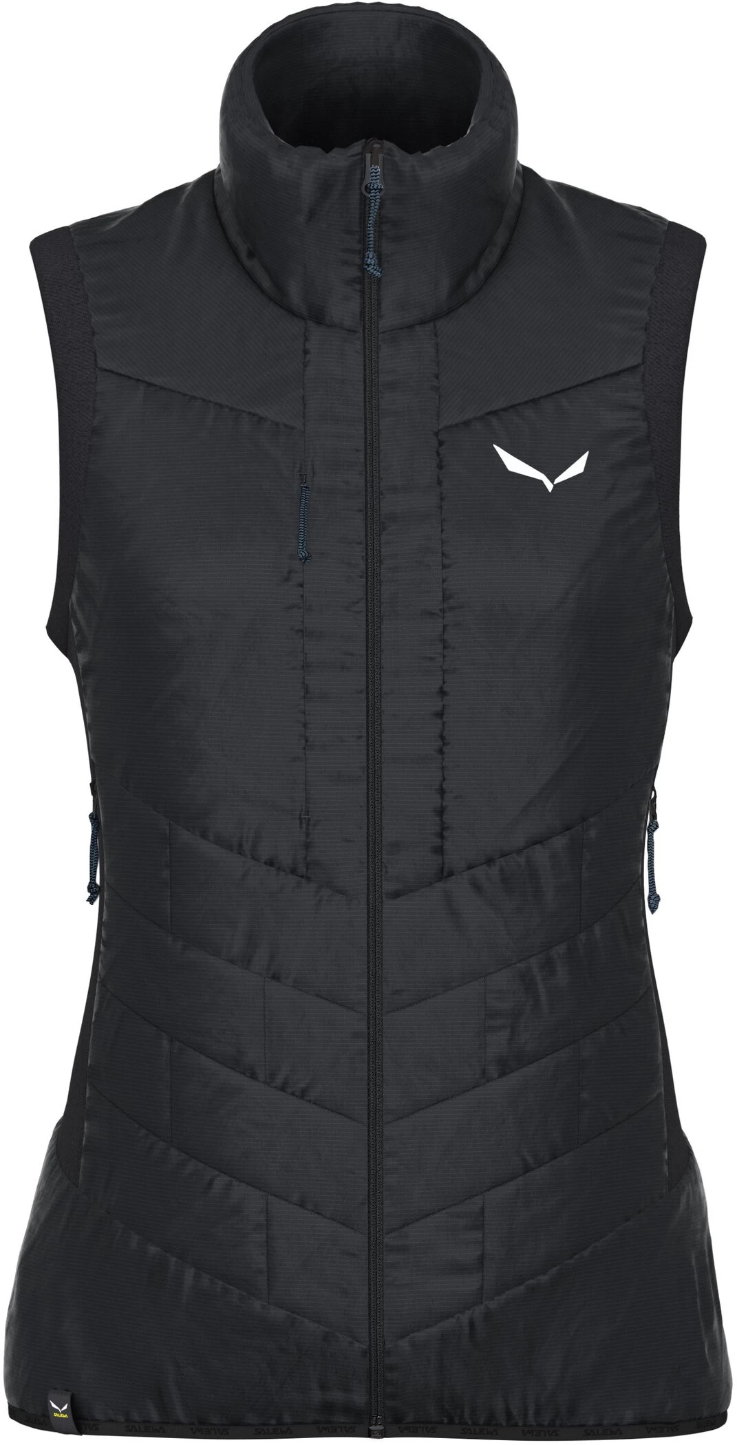 SALEWA Ortles Hybrid Tirol Wool Vest Dames, Zwart 3 SALEWA Ortles Hybrid Tirol Wool Vest Dames, Zwart