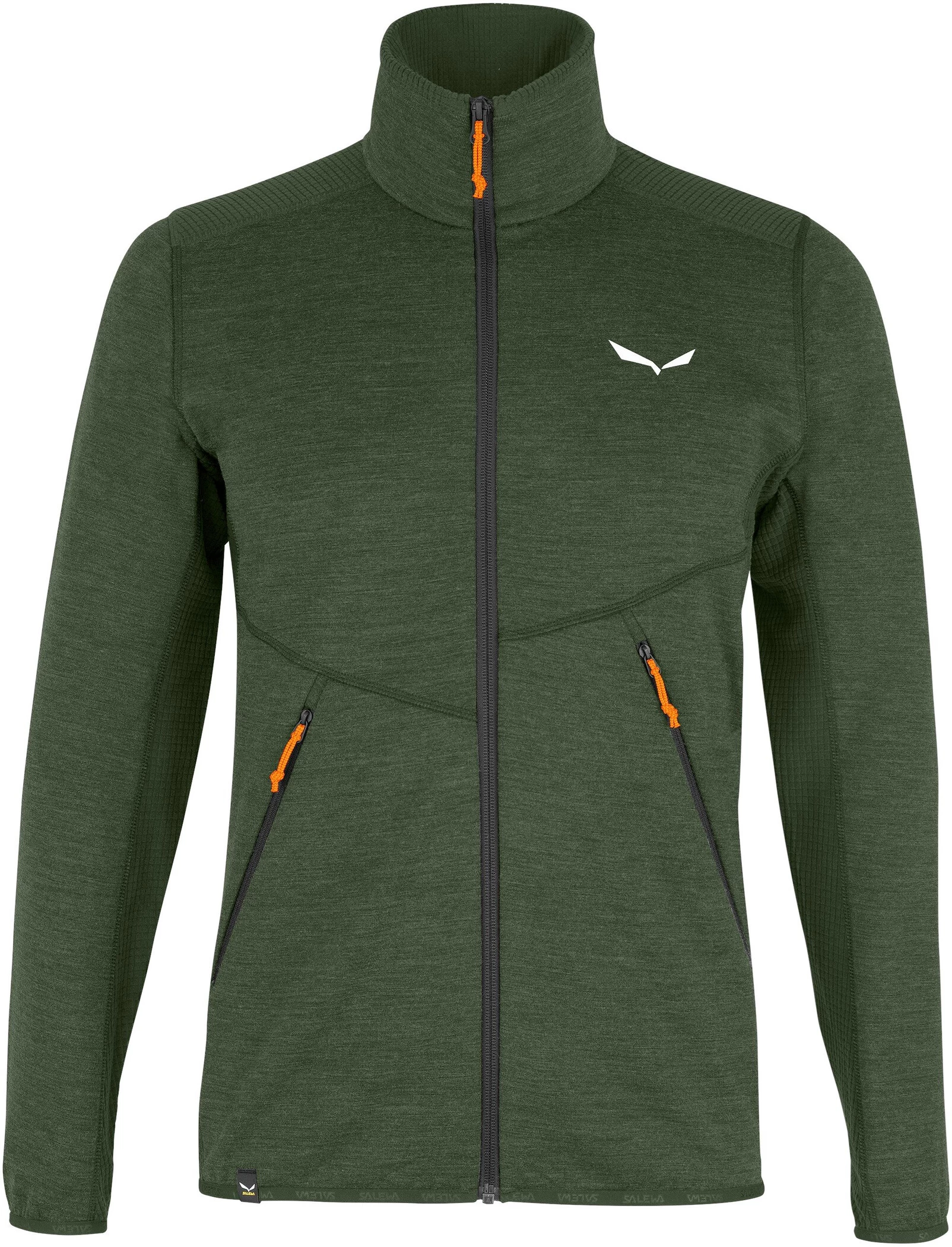 SALEWA Piana Alpine Wool Jas Heren, Groen 3 SALEWA Piana Alpine Wool Jas Heren, Groen