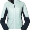 Schöffel Cima Mede Hybride Jas Dames, Wit/blauw -Winter Mode Winkel schoeffel cima mede hybrid jacket women ballad blue 1