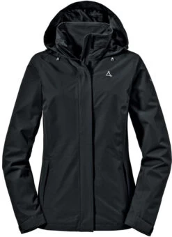 Schöffel Gmund Jas Dames, Zwart