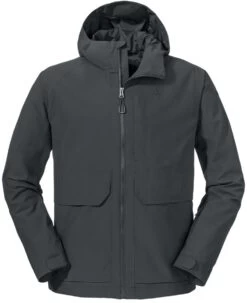 Schöffel Lausanne Jacket Men, Grijs
