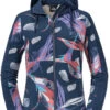Schöffel Locarno Fleece Hoody Women, Blauw/bont 2 Schöffel Locarno Fleece Hoody Women, Blauw/bont -Winter Mode Winkel schoeffel locarno fleece hoody women dress blues 1