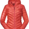 Schöffel Lodner Donsjack Dames, Rood -Winter Mode Winkel schoeffel lodner down jacket women geranium 1