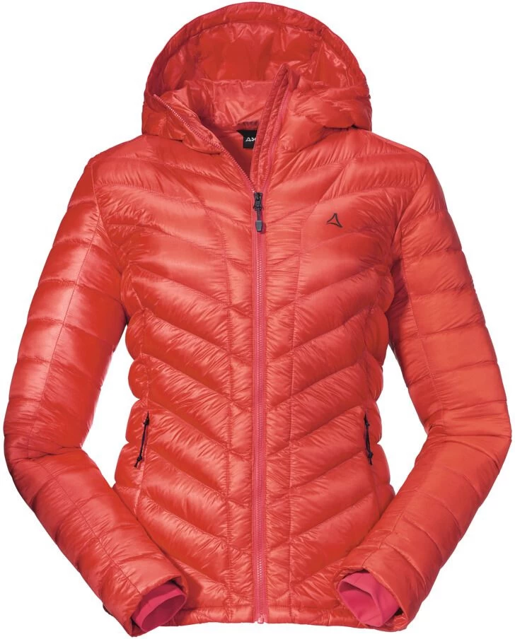 Schöffel Lodner Donsjack Dames, Rood 3 Schöffel Lodner Donsjack Dames, Rood