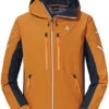 Schöffel Matrei Softshell Jas Heren, Bruin/blauw -Winter Mode Winkel schoeffel matrei softshell jacket men pumpkin spice 1