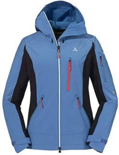 Schöffel Matrei Softshell Jas Dames, Blauw