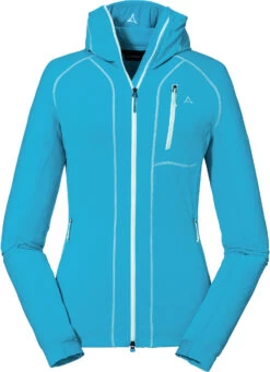 Schöffel Ramezza Fleece Hoody Dames, Blauw