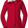 Schöffel Rotterdam Geïsoleerde Jas Dames, Rood -Winter Mode Winkel schoeffel rotterdam insulated jacket women toreador 1