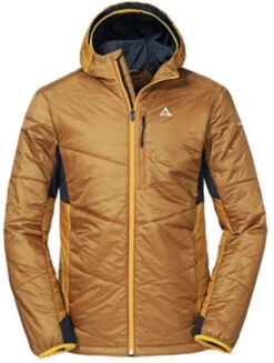 Schöffel Stams Paddet Jacket Heren, Bruin