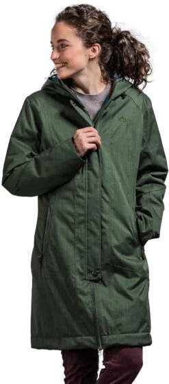 Tatonka Floy Jas Dames, Groen