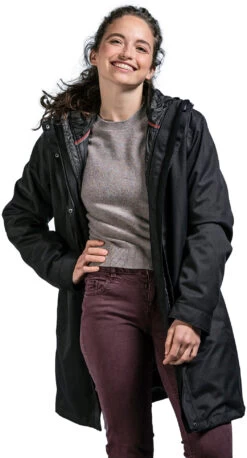 Tatonka Jonno 3in1 Jas Dames, Zwart