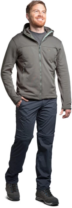 Tatonka Lhys Hooded Jacket Heren, Grijs