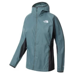 The North Face Ao Wind Full Zip Jacket Dames, Petrol/grijs