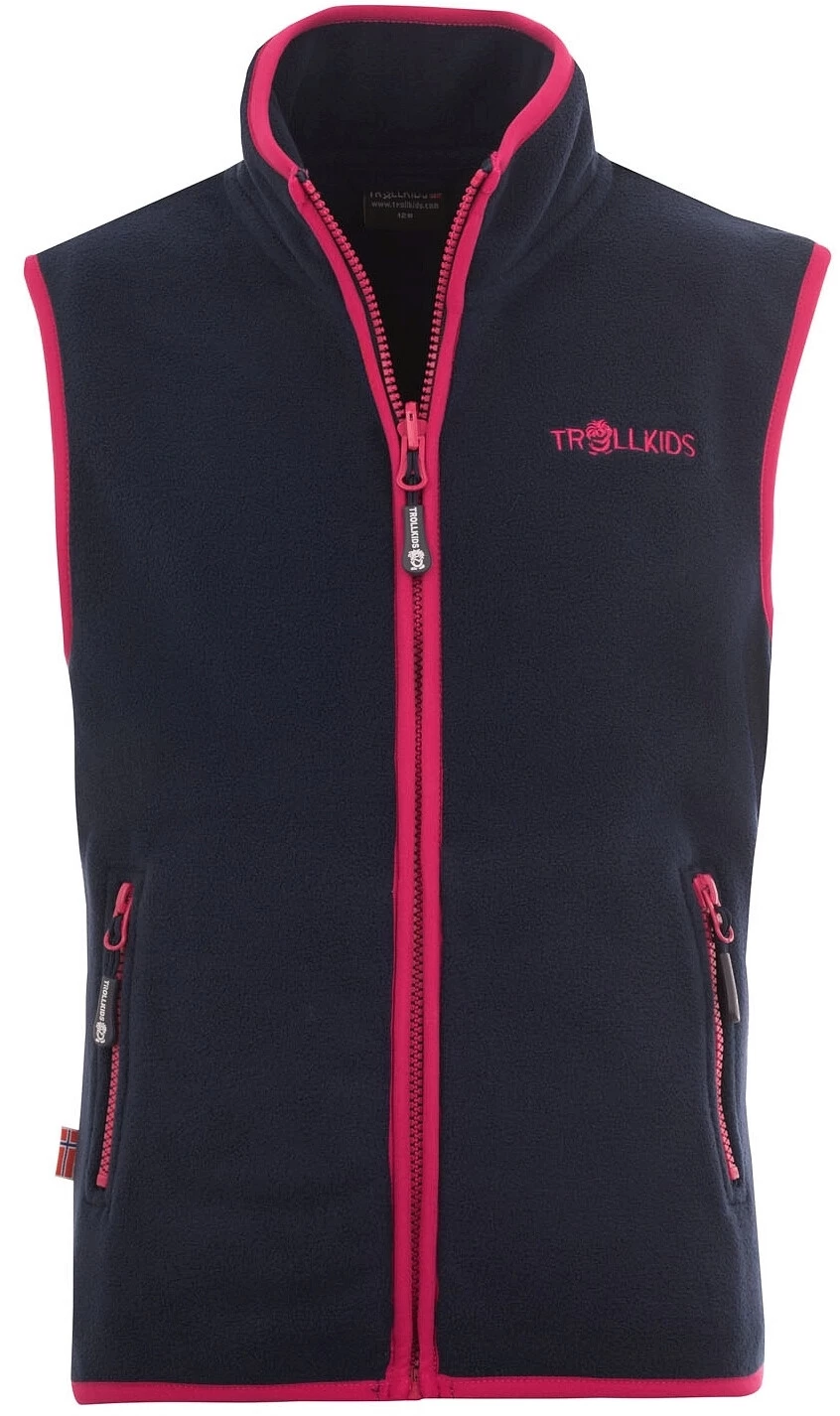 TROLLKIDS Arendal Vest Kinderen, Blauw/roze 3 TROLLKIDS Arendal Vest Kinderen, Blauw/roze