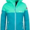 TROLLKIDS Hallingdal Jas Meisjes, Blauw/turquoise 2 TROLLKIDS Hallingdal Jas Meisjes, Blauw/turquoise -Winter Mode Winkel trollkids hallingdal jacket girls light petrol dark mint white 1