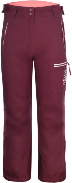 TROLLKIDS Hallingdal Broek Kinderen, Rood