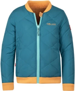TROLLKIDS Hamar Jas Meisjes, Blauw/geel