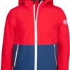TROLLKIDS Haugesund Jas Kinderen, Rood/blauw