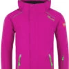 TROLLKIDS Holmenkollen PRO Sneeuwjas Kinderen, Roze -Winter Mode Winkel trollkids holmenkollen pro snow jacket kids pink green 1