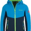 TROLLKIDS Kristiansand Jas Kinderen, Blauw -Winter Mode Winkel trollkids kristiansand jacket kids navy medium blue green 1