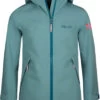 TROLLKIDS Lillehammer Jas Meisjes, Groen -Winter Mode Winkel trollkids lillehammer coat girls glacier green teal 1