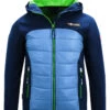 TROLLKIDS Lysefjord Jas Kinderen, Blauw -Winter Mode Winkel trollkids lysefjord jacket kids navy med blue green 1