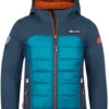 TROLLKIDS Lysefjord Jas Kinderen, Blauw/petrol 2 TROLLKIDS Lysefjord Jas Kinderen, Blauw/petrol -Winter Mode Winkel trollkids lysefjord jacket kids night sky deep lagoon cinnamon 1