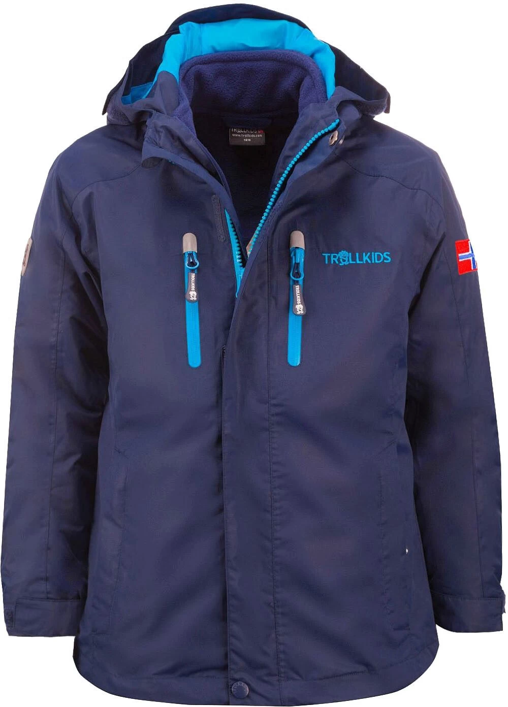 TROLLKIDS Myrdal Pro 3in1 Jas Kinderen, Blauw