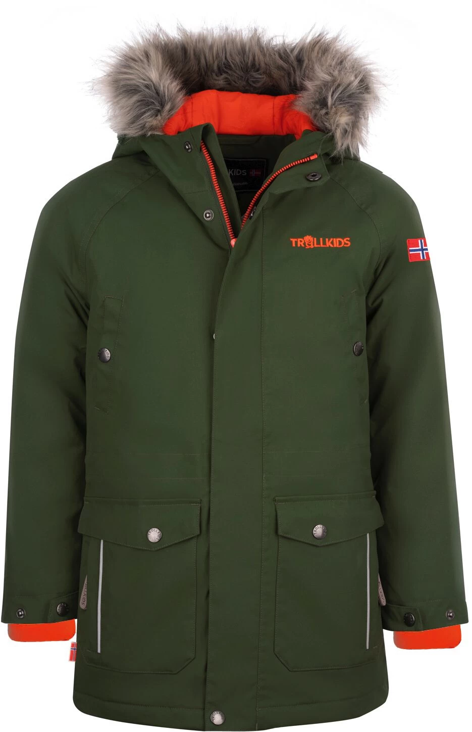 TROLLKIDS Nordkapp Jas Kinderen, Groen 3 TROLLKIDS Nordkapp Jas Kinderen, Groen
