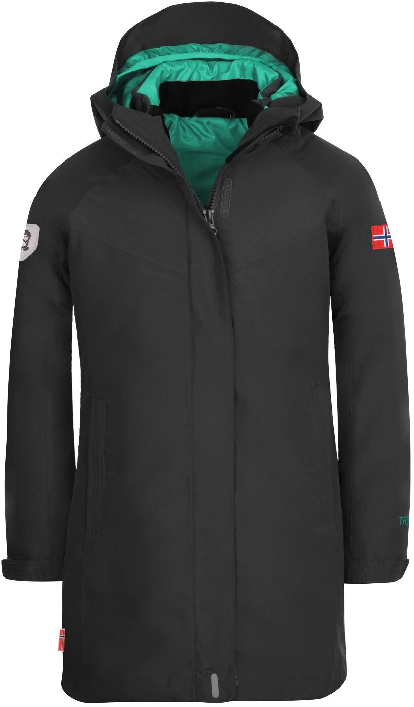 TROLLKIDS Senja 3in1 Jas Meisjes, Grijs 3 TROLLKIDS Senja 3in1 Jas Meisjes, Grijs