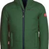 TROLLKIDS Skavangen Jas Kinderen, Groen -Winter Mode Winkel trollkids skavangen jacket kids forest green navy 1