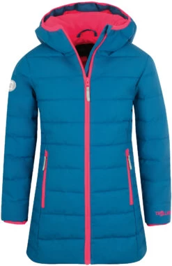 TROLLKIDS Stavanger Jas Meisjes, Blauw/roze