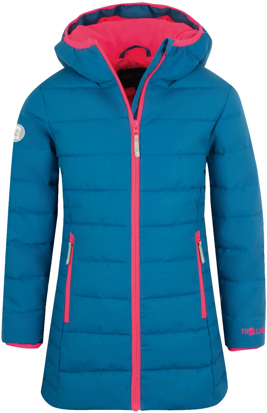 TROLLKIDS Stavanger Jas Meisjes, Blauw/roze 3 TROLLKIDS Stavanger Jas Meisjes, Blauw/roze